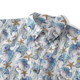 Ocean Animal Aloha Hawaiian Shirt, Sea Life Hawaii Shirt - The Palmix